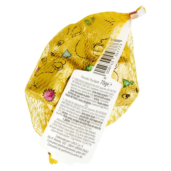 Conejos de Pascua de chocolate Laica 70 g 2