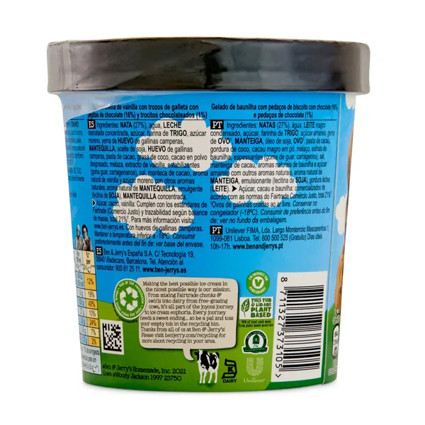 Tarrina de helado cookie dough Ben&Jerry's 406 g 4