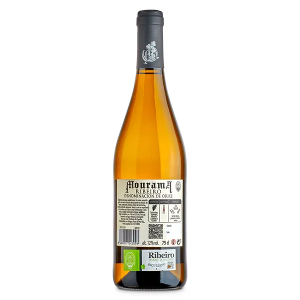 Vino blanco D.O. Ribeiro Mourama botella 75 cl 2