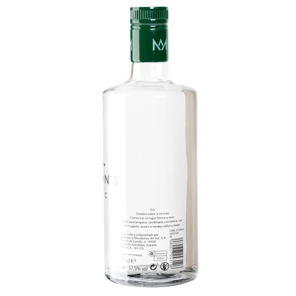 Ginebra cítrica Barmon's 70 cl 3
