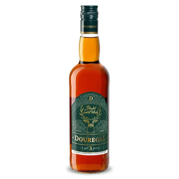 Whisky escocés 3 años Douregal 70 cl