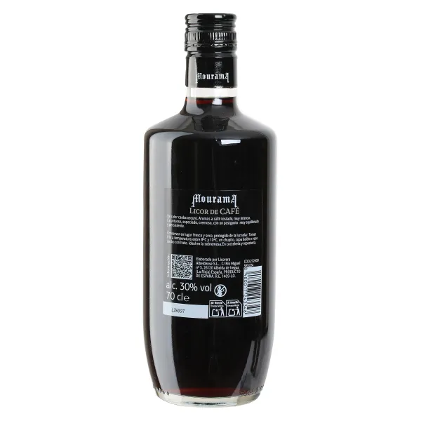 Licor de café 30º Mourama botella 70 cl 2