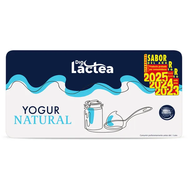 Yogur natural Dia Láctea pack 8 x 125 g 3