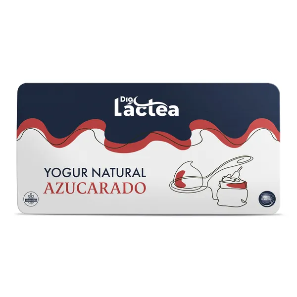 Yogur natural azucarado Dia Láctea pack 8 x 125 g 2