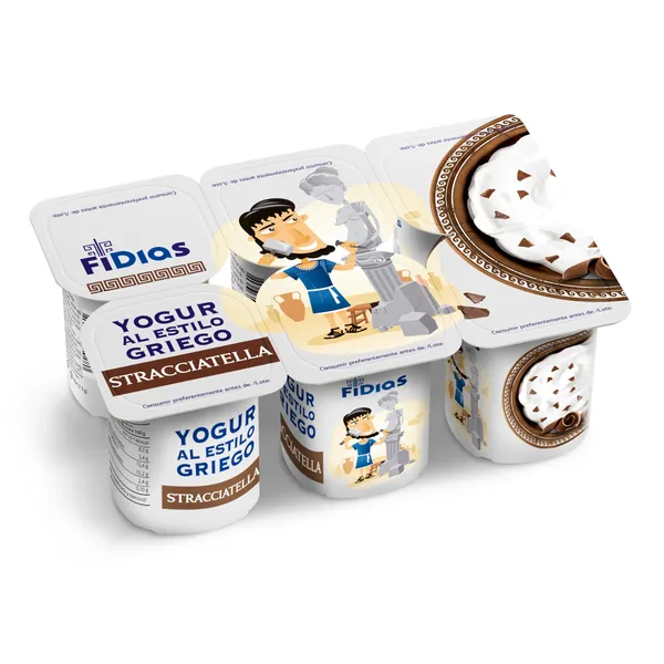 Yogur griego stracciatella Dia Fidias 6 x 125 g 3
