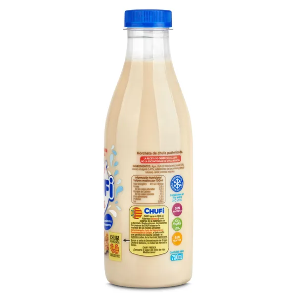 Horchata fresca Chufi botella 750 ml 2