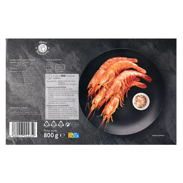 Gambón crudo Dia Mari Marinera 800 g 4