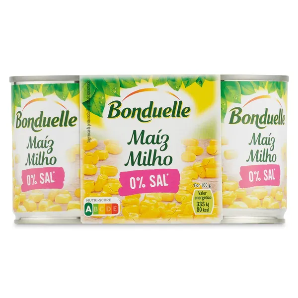 Maíz 0% sal Bonduelle 2 x 140 g 2