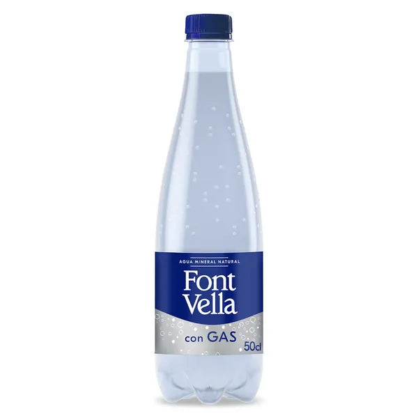 Agua con gas Font Vella 500 ml