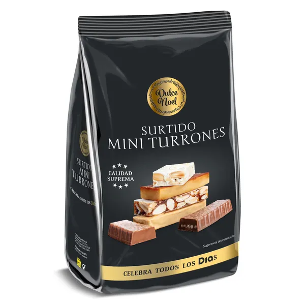 Surtido de mini turrones Dulce Noel Dia caja 290 g