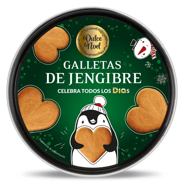 Galletas de jengibre Dulce Noel Dia caja 300 g 2