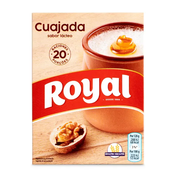 Preparado para cuajada Royal caja 60 g 2