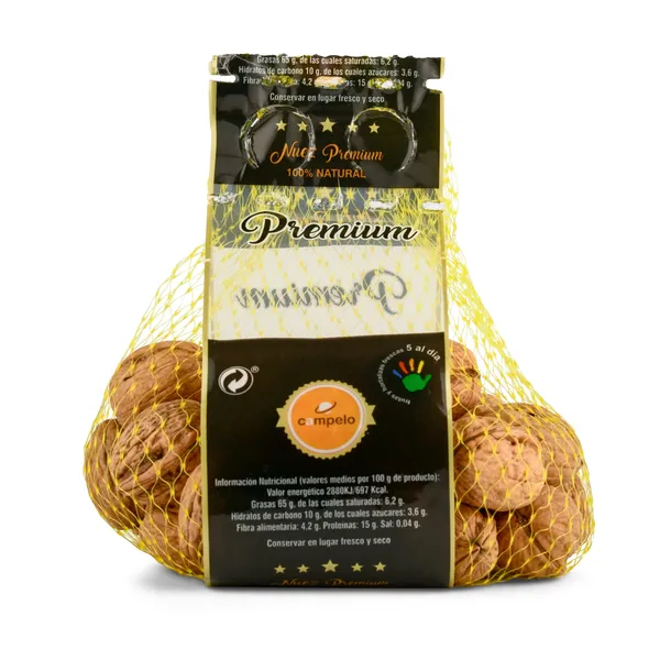 Nuez premium malla 300 g 2