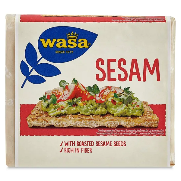 Pan tostado con sésamo Wasa 200 g 2