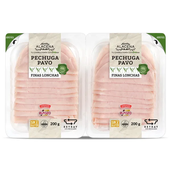 Pechuga de pavo Dia Nuestra Alacena 2 x 200 g 2
