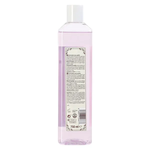 Gel de ducha rosa y jazmín Dia Imaqe 750 ml 3