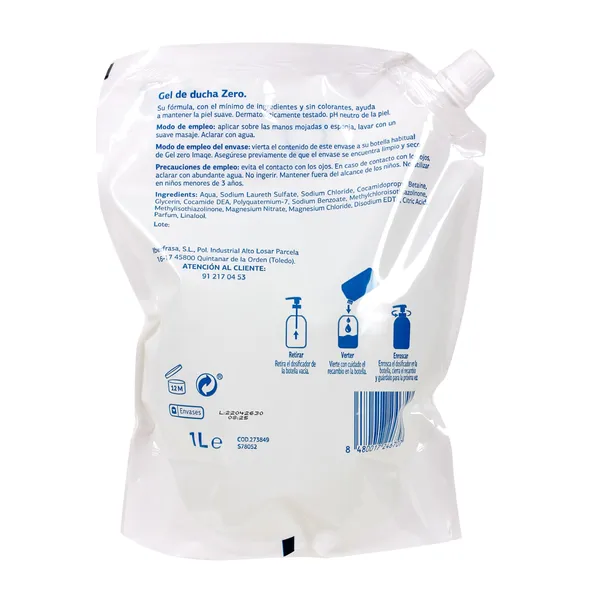 Gel de ducha zero recambio Dia Imaqe 1 L 3