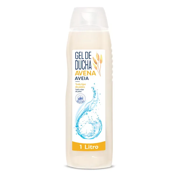 Gel de ducha avena 1 L 2