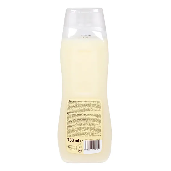 Gel de ducha hidratante de almendras y miel Dia Imaqe 750 ml 3