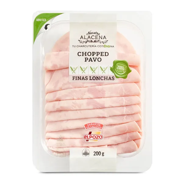 Chopped de pavo Dia Nuestra Alacena 200 g 2