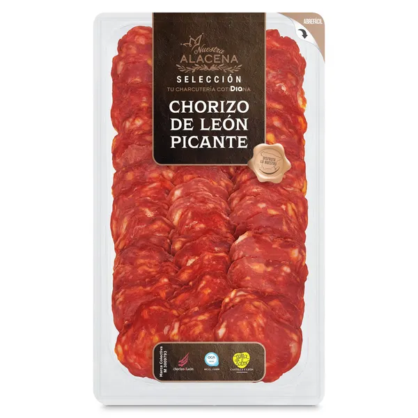 Chorizo de león picante Dia Nuestra Alacena 100 g 2