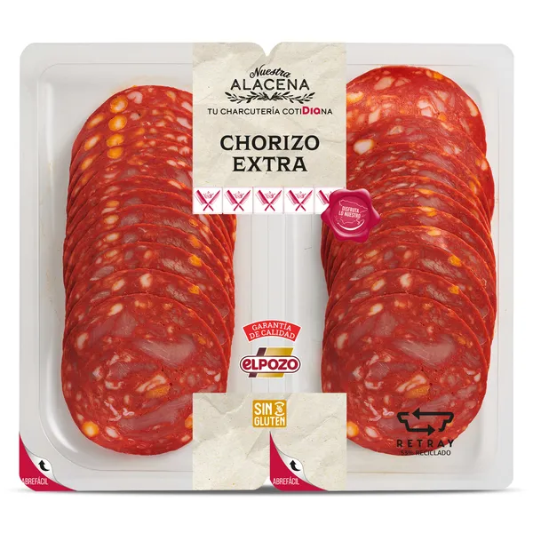 Chorizo extra Dia Nuestra Alacena 2 x 100 g 2