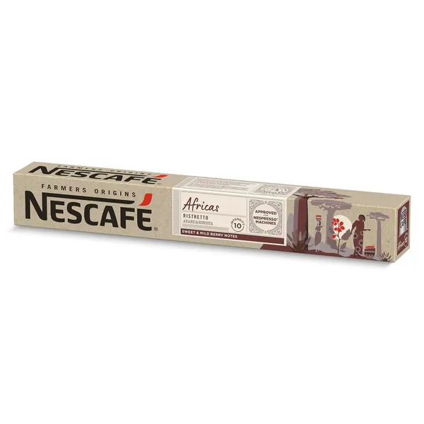 Café en cápsulas Africas Nescafé Farmers Origins caja 10 unidades 2