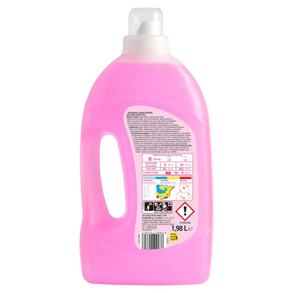 Detergente líquido para prendas delicadas Dia Super Paco 66 lavados 3