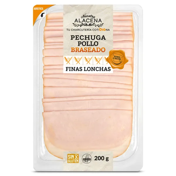 Pechuga de pollo braseado Dia Nuestra Alacena 200 g 2