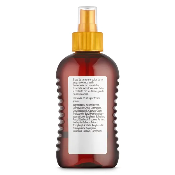 Aceite solar tacto seco con acelerador spf 15 Dia Imaqe spray 250 ml 3