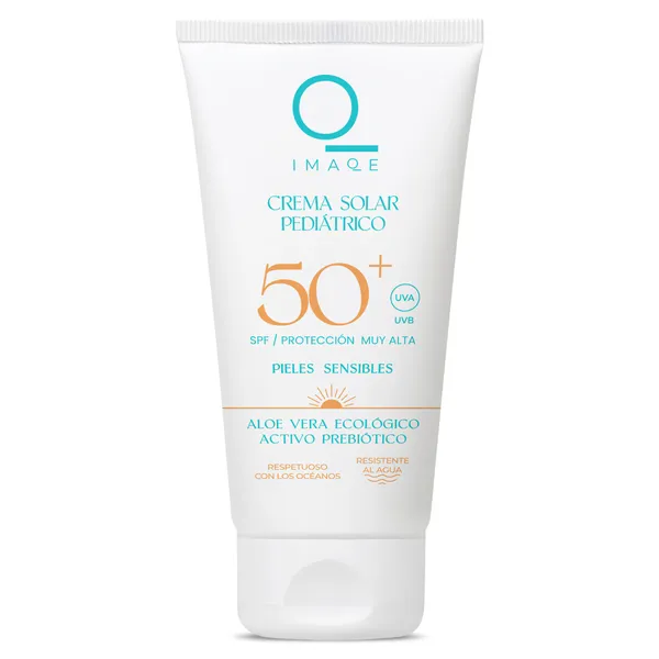 Crema solar pediátrica pieles sensibles spf 50+ Imaqe de Dia tubo 75 ml