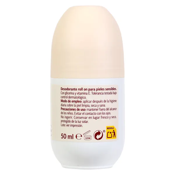 Desodorante roll-on antitranspirante para pieles sensibles Dia Imaqe 50 ml 3
