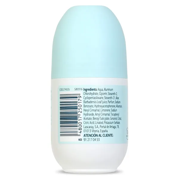 Desodorante roll-on para pieles atópicas Dia Imaqe 50 ml 3