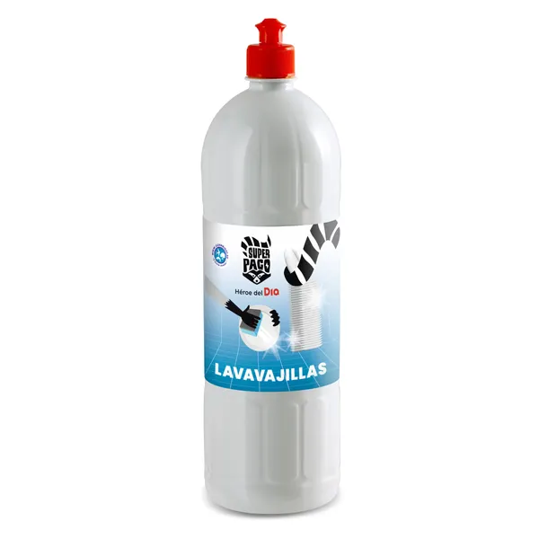 Lavavajillas a mano Dia Super Paco botella 1.5 L 2
