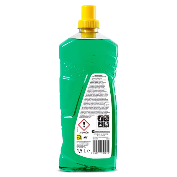 Limpiahogar pino con bioalcohol Dia Super Paco 1,5 L 3