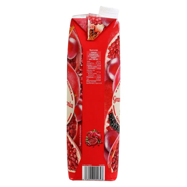 Zumo de uva, granada y aronia Saborfera de Dia brik 1 L 4