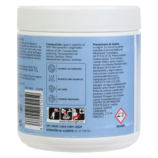 Oxígeno activo blanco Dia Super Paco 1 Kg 4