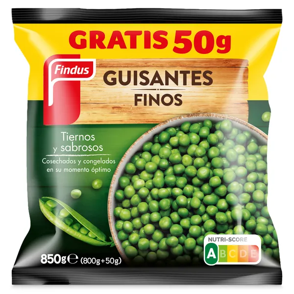 Guisantes finos Findus 800 g 2
