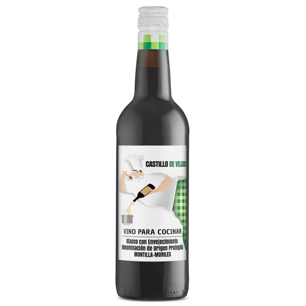 Vino blanco para cocinar Castillo de Velasco 75 cl 2