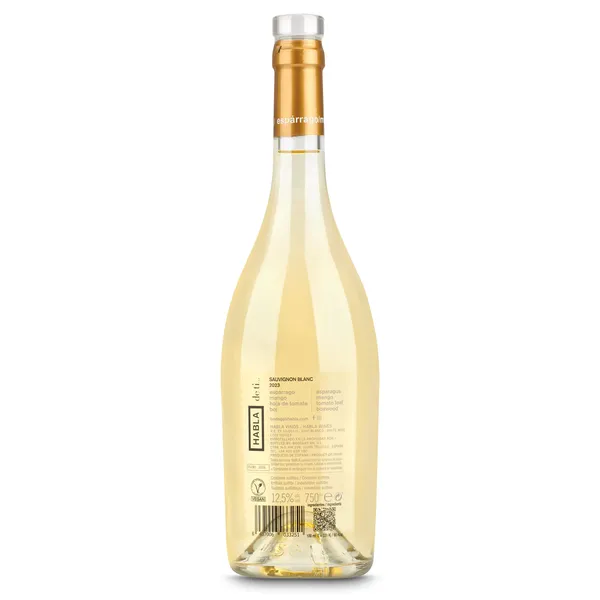 Vino blanco Habla de ti botella 75 cl 2
