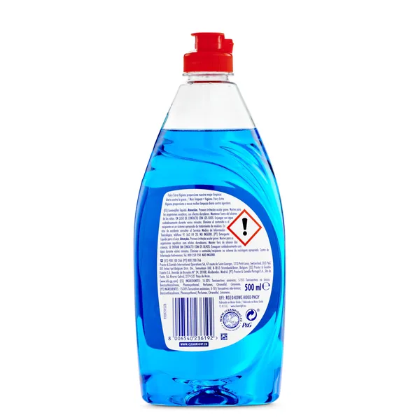 Lavavajillas mano concentrado extra higiene Fairy botella 500 ml 3