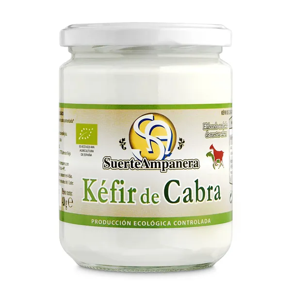 Kéfir de cabra Suerte Ampanera vaso 420 g 2