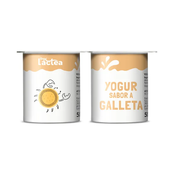 Yogur sabor galleta Dia Láctea pack 4 x 125 g 2