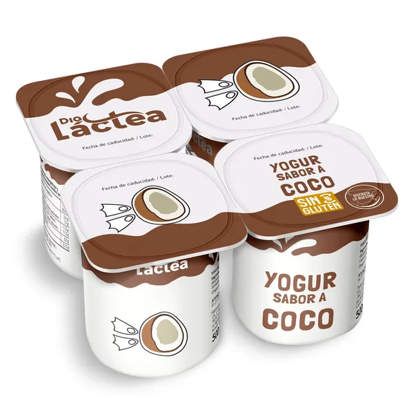 Yogur sabor coco Dia Láctea 4 x 125 g 3