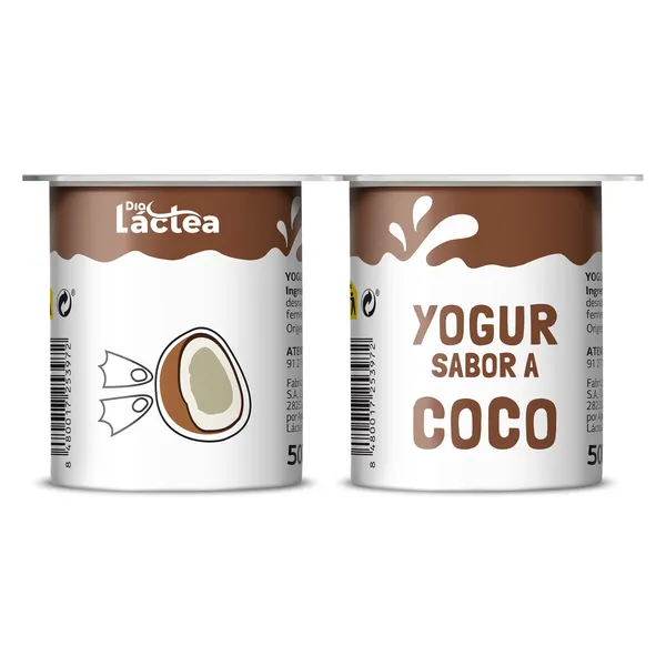 Yogur sabor coco Dia Láctea 4 x 125 g 4