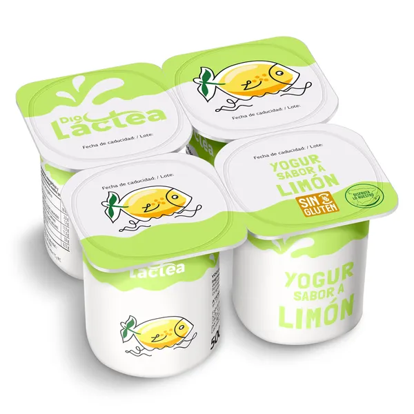 Yogur sabor limón Dia Láctea 4 x 125 g 3