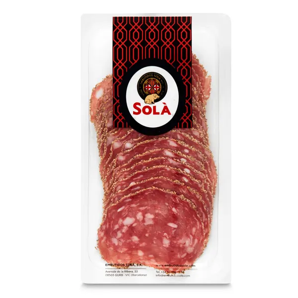 Salchichón a la pimienta Sola 100 g 2