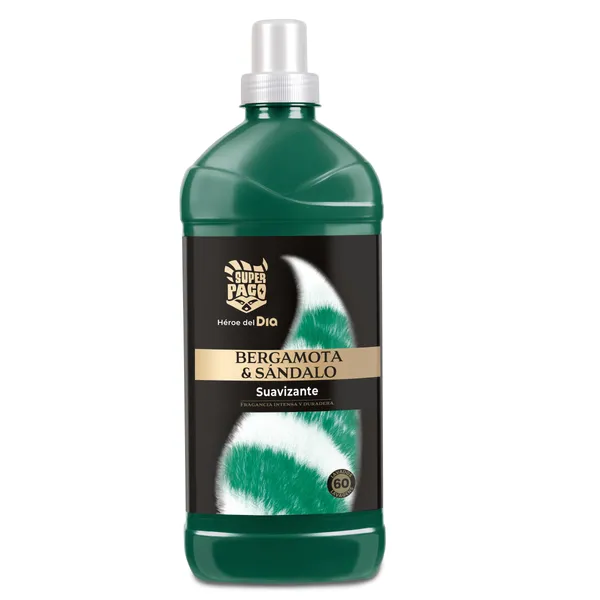 Suavizante premium bergamota y sándalo Dia Super Paco botella 60 lavados 2