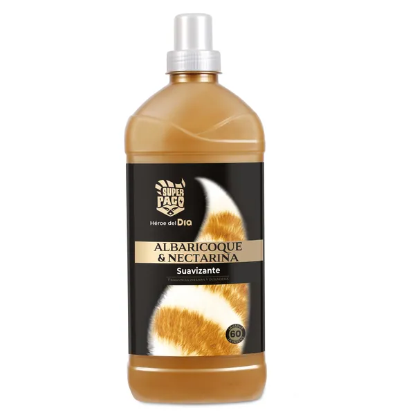 Suavizante premium albaricoque y nectarina Dia Super Paco botella 60 lavados 2