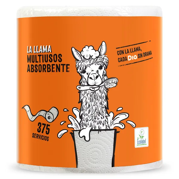 Papel multiusos absorbente Dia La Llama 1 unidad 2